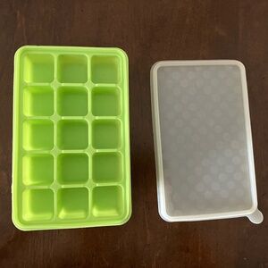 Honbay 15-Cube Silicone Ice Tray - 1 Pack - 1.2 Inch Cubes